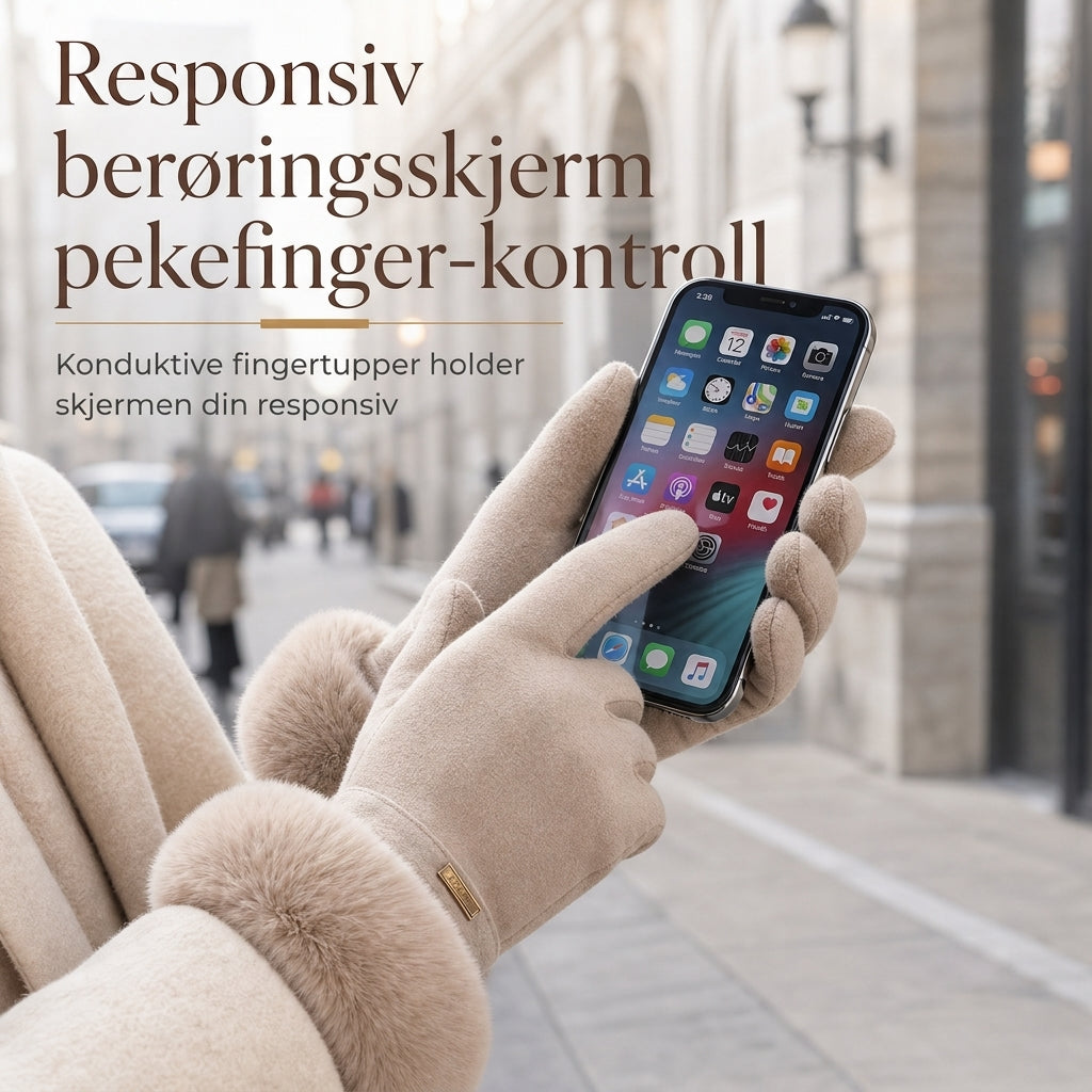 🔥🧤 50% RABATT – Varma vinterhandskar med touchskärm för damer | Vindtäta handskar för cykling och körning✨3% rabattkod: NOR3