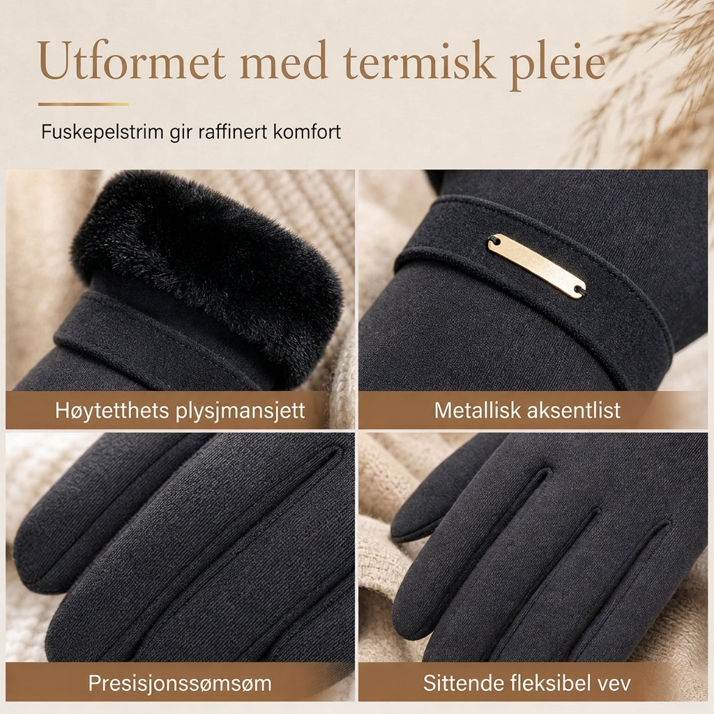 🔥🧤 50% RABATT – Varma vinterhandskar med touchskärm för damer | Vindtäta handskar för cykling och körning✨3% rabattkod: NOR3