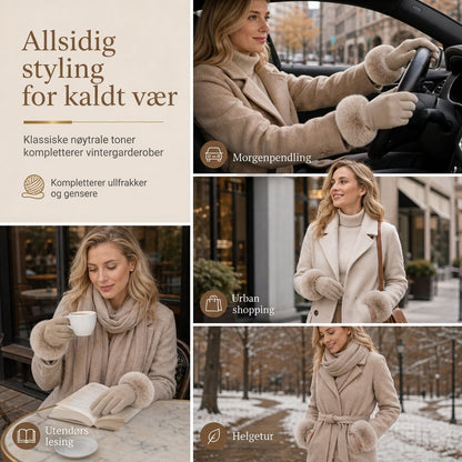 🔥🧤 50% RABATT – Varma vinterhandskar med touchskärm för damer | Vindtäta handskar för cykling och körning✨3% rabattkod: NOR3