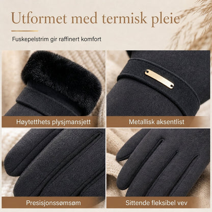 🔥🧤 50% RABATT – Varma vinterhandskar med touchskärm för damer | Vindtäta handskar för cykling och körning✨3% rabattkod: NOR3