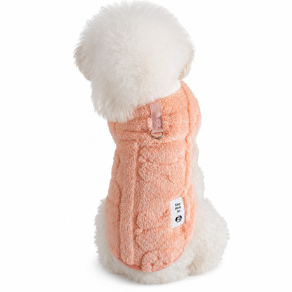 🎁2026 Nyheter 50% RABATT💥Mjuk fleece-husdjursrock – Varm & mysig vinterjacka med koppel-D-ring för små hundar & katter✨3% rabattkod: NOR3