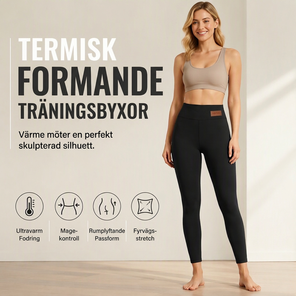 ⏰ Nedräkningen har börjat – 50 % rabatt endast i ytterligare 3 dagar! Värmande yogabyxor med hög midja för damer✨3% rabattkod: NOR3